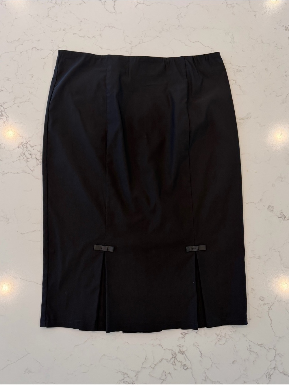 Classic Black Pencil Skirt - Sleek Professional Style